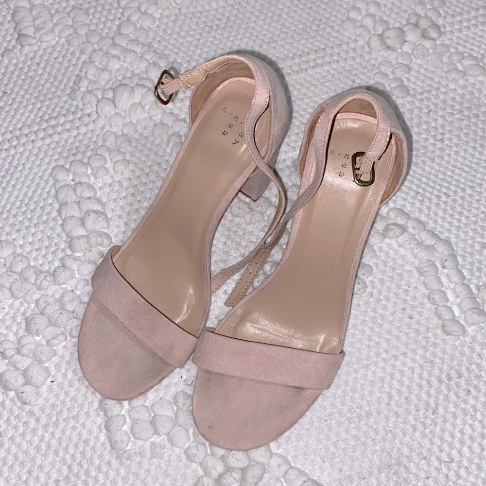 A New Day light pink heels